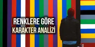 En sevdiğiniz renk kişiliğinizi ortaya çıkarıyor! renk kişilik