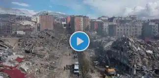 Kahramanmaraş depremindeki yıkım drone ile görüntülendi kahramanmaraş deprem