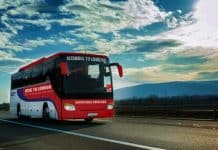 otobüs yolculuğu