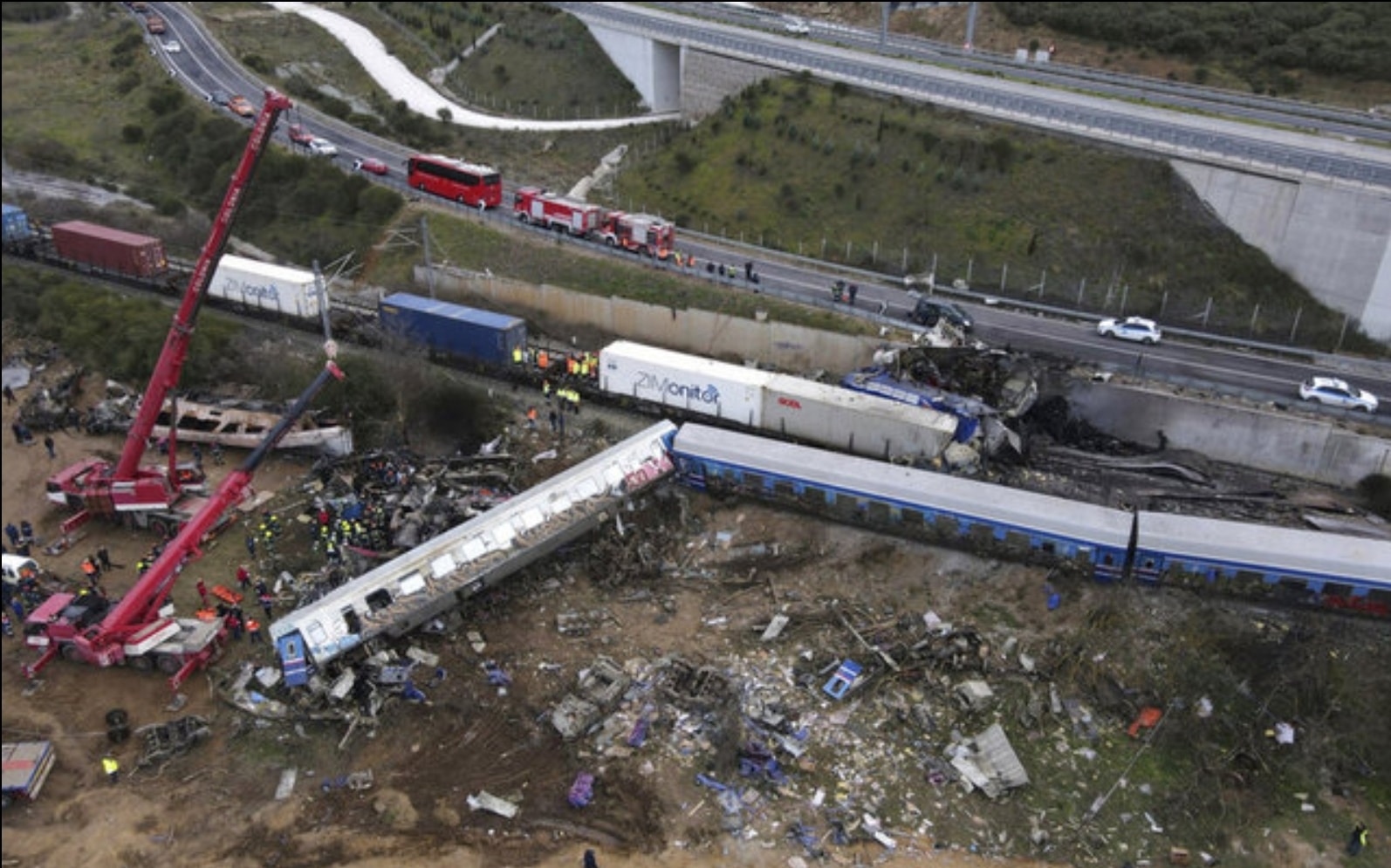 Yunanistan tren kazası