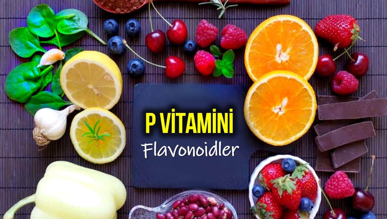 p vitamini Flavonoidler