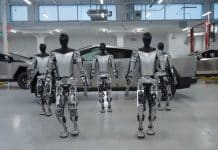 Tesla, insansı robotlarının son halini paylaştı tesla insanı robot