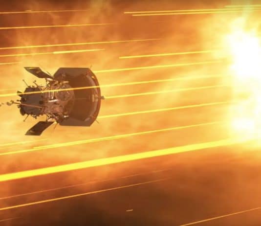 parker güneş patlaması