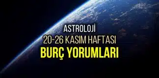 Astroloji: 20 – 26 Kasım haftalık burç yorumları burç yorumları