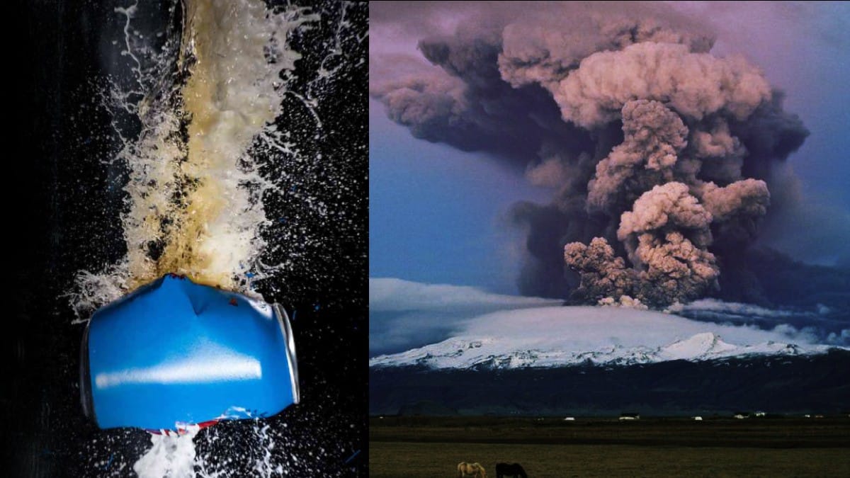 İzlanda volkanı