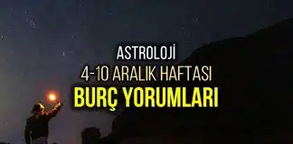 Astroloji: 4 – 10 Aralık haftalık burç yorumları burç yorumları
