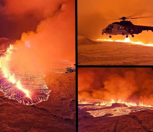İzlanda'da volkan patlaması