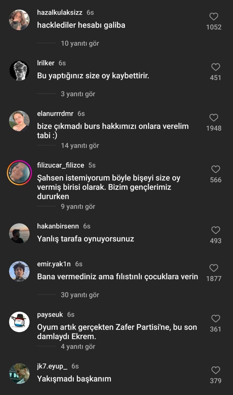 imamoğlu filistinli burs