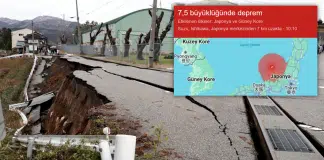 Japonya’da 7,5 büyüklüğünde deprem: Korkutan görüntüler Japonya deprem
