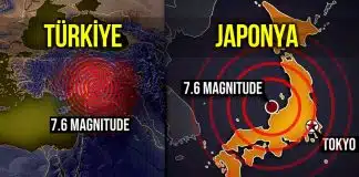 Türkiye ve Japonya: 2 ülkede de 7.6’lık deprem, ancak tablolar çok farklı! Türkiye ve Japonya