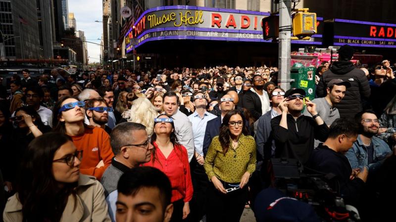new york solar eclipse