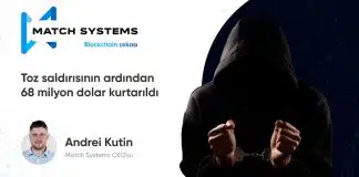 Match Systems CEO’su Andrei Kutin, “Dust” Saldırısından Sonra 68 Milyon Dolarlık Kripto Para Biriminin Hızlı Bir Şekilde Geri Kazanılmasını Sağladı Match Systems