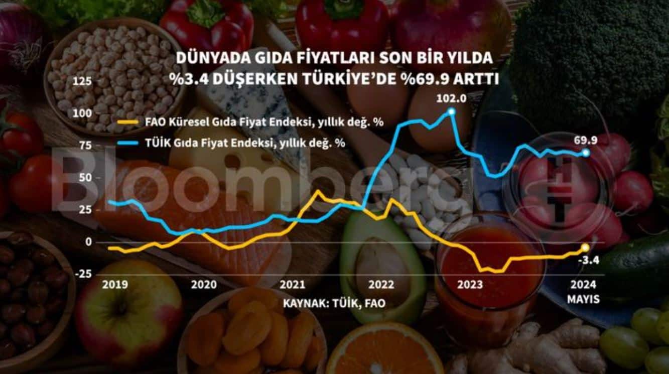 küresel gıda enflasyonu