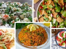 dünyanın salataları