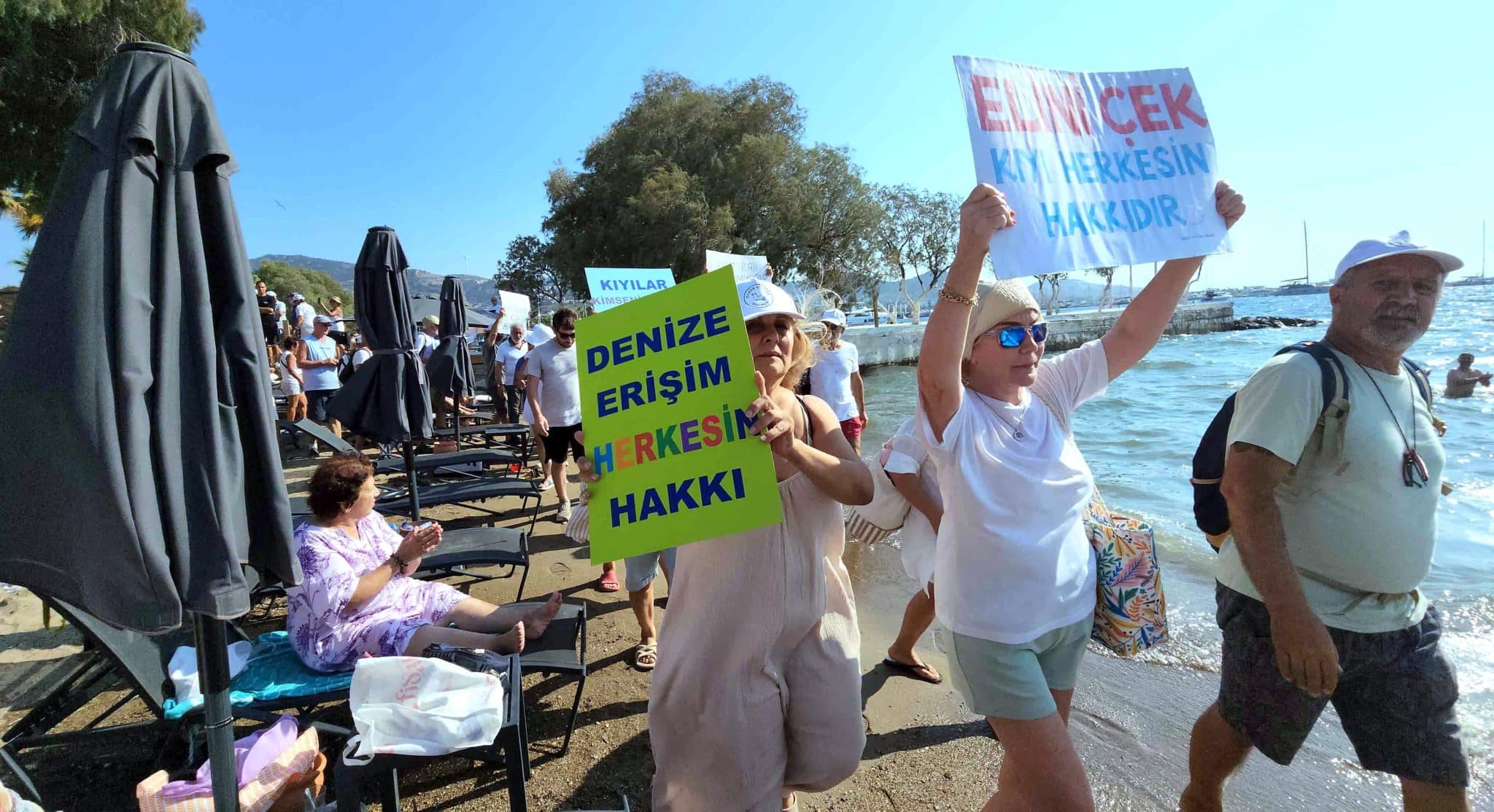 bodrum'da kıyı işgali