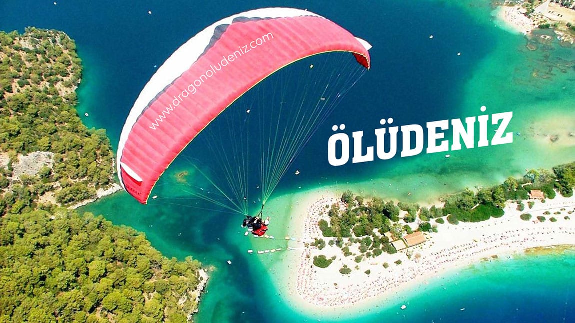 Ölüdeniz'de yamaç paraşütü