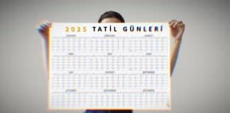 2025 izin günleri