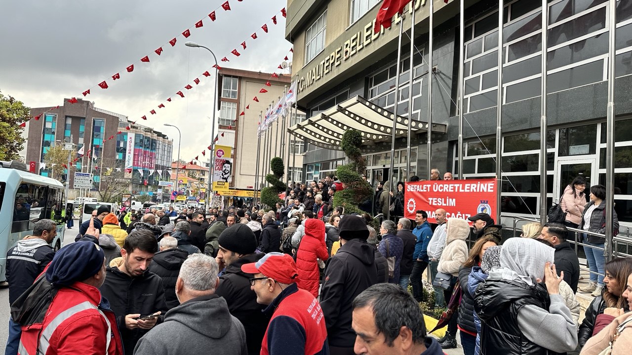 Maltepe Belediyesi grev