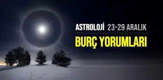 Astroloji: 23 – 29 Aralık 2024 haftalık burç yorumları haftalık burç yorumları