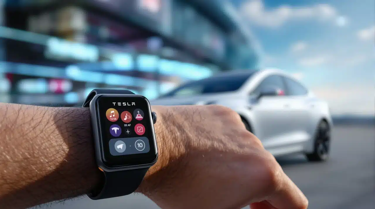 Tesla Apple Watch