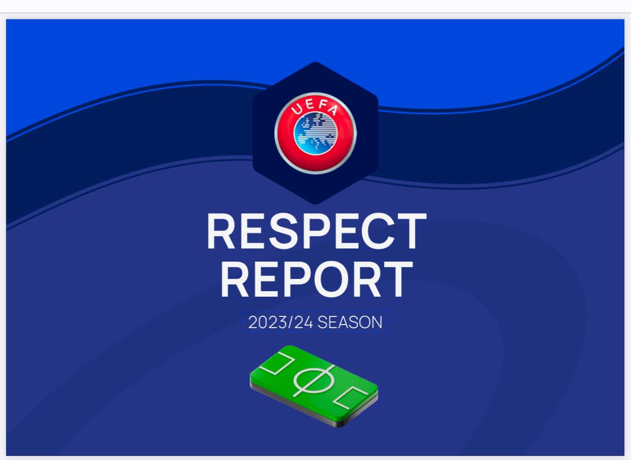 uefa saygı raporu