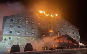 kartalkaya otel yangını