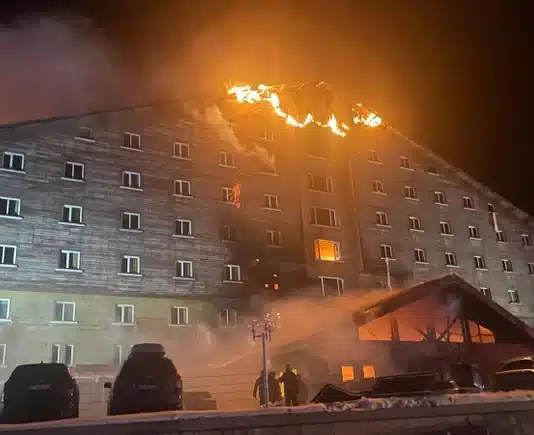 kartalkaya otel yangını
