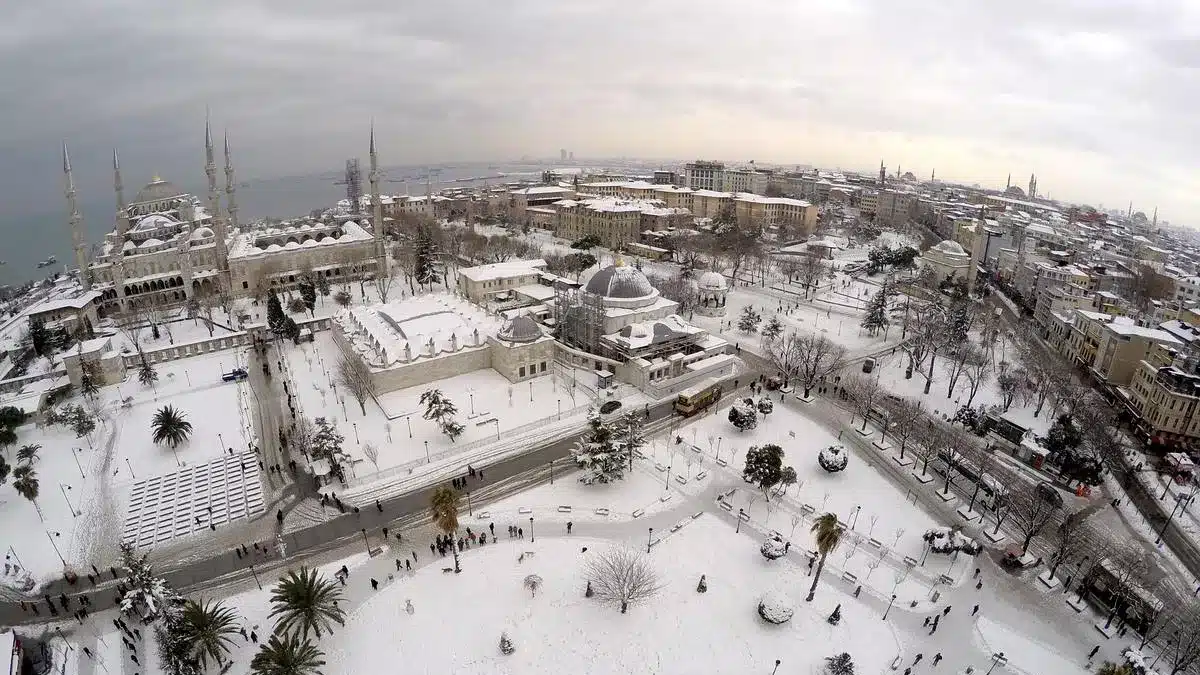 İstanbul kar yağışı