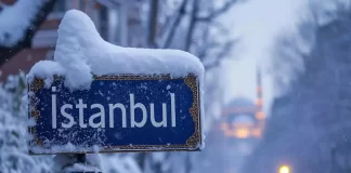 istanbul'da kar