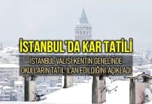 İstanbul okullar tatil