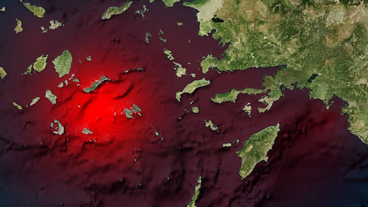 Santorini deprem fırtınası