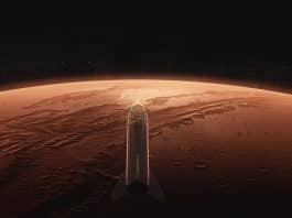 mars starship roketi