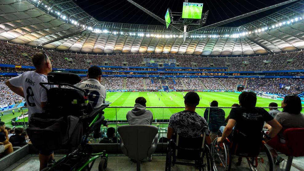 A record 315 sustainability activities will be implemented across the four UEFA club competition finals in 2025 UEFA via Getty Images