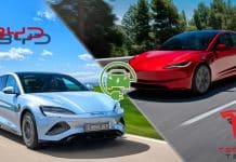 BYD tesla