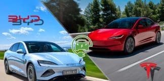 BYD tesla