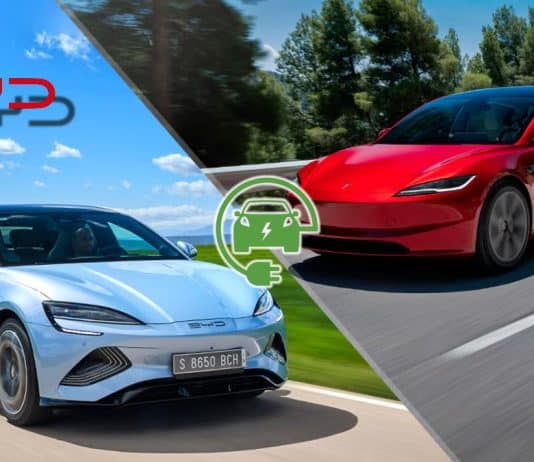 BYD tesla