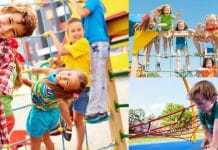 Güvenli çocuk parkları