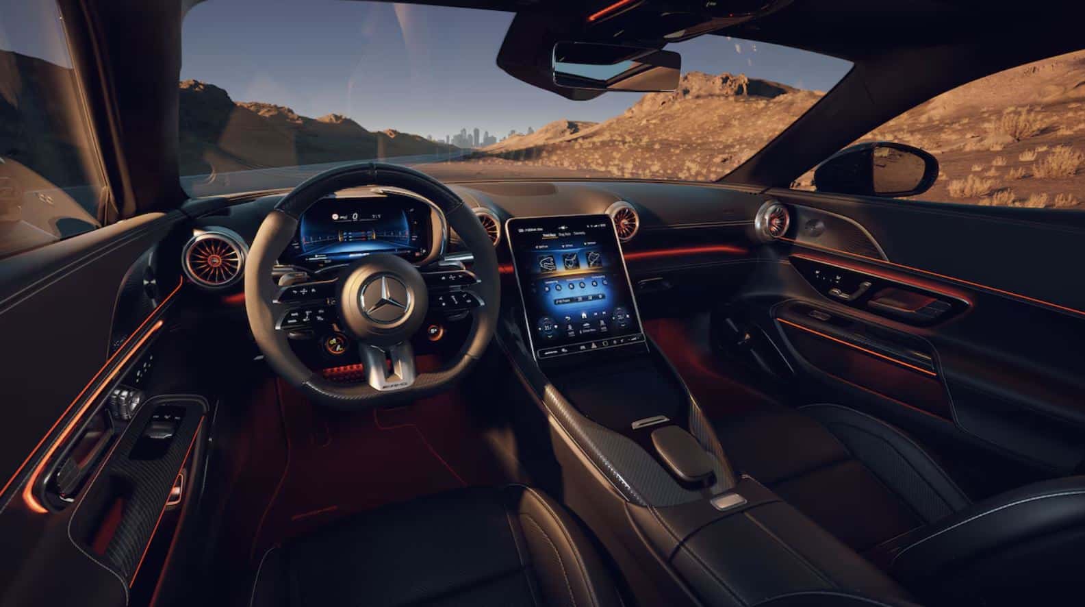 Mercedes-Benz AMG GT içi