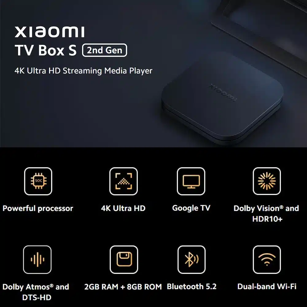 Xiaomi Mi TV Box S 2. Nesil