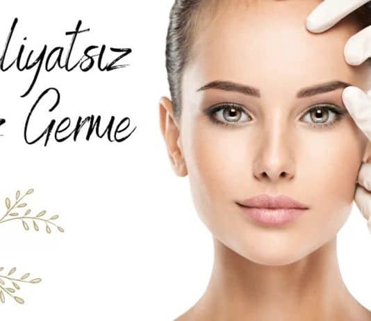 ameliyatsız yüz germe