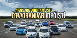 Otomobilde ÖTV oranları değişti: Hangi araç ne kadar vergi ödeyecek? Otomobilde ÖTV oranları