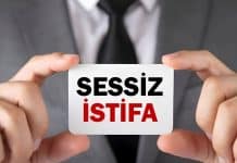 Sessiz istifa