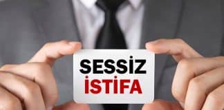 Sessiz istifa