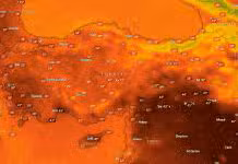 sıcaklık rekoru
