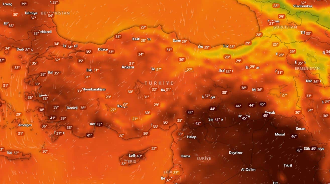 sıcaklık rekoru