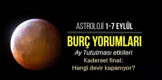 1 - 7 Eylül 2025 haftalık burç yorumları