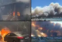 Çanakkale Kepez yangını