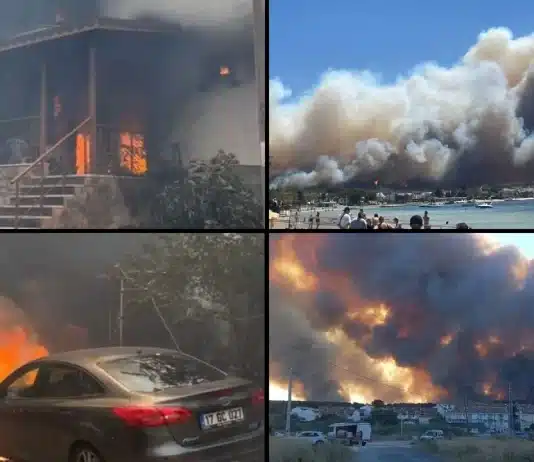 Çanakkale Kepez yangını