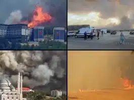 Çanakkale yangını