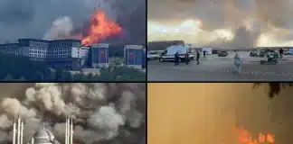 Çanakkale yangını